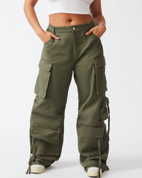 Steve Madden Duo Cargo Pant Olive