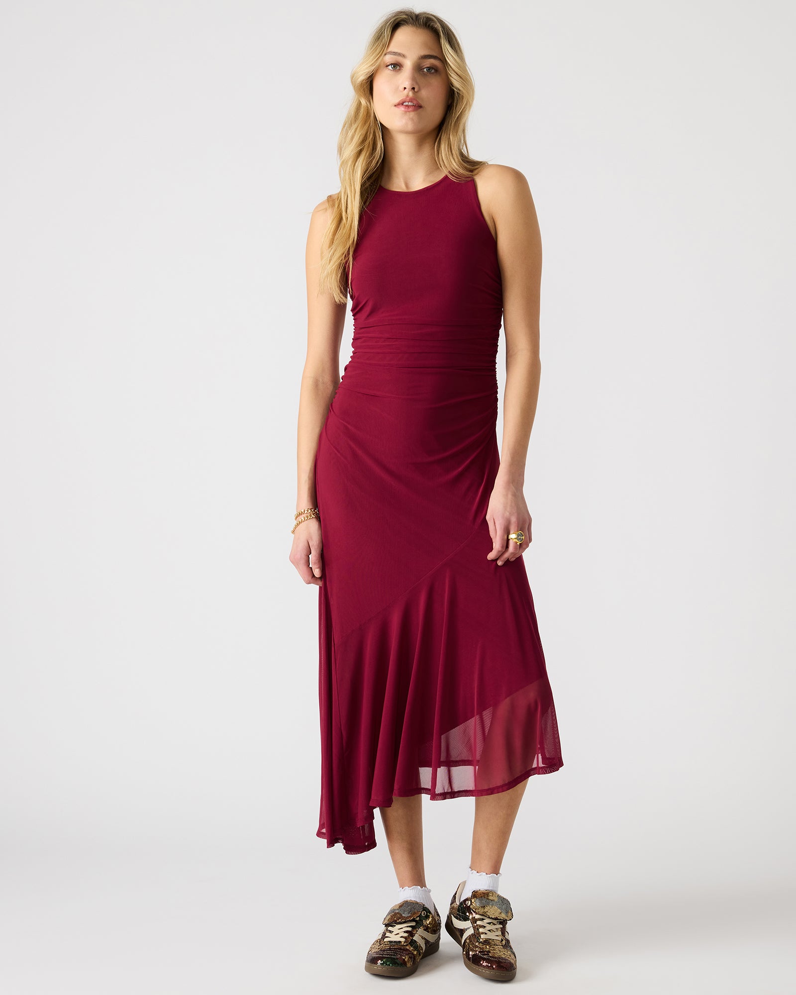 steve madden laney asymmetric hem dress Laney Asymmetric Hem Dress On Sale Now with Up to 20% Off