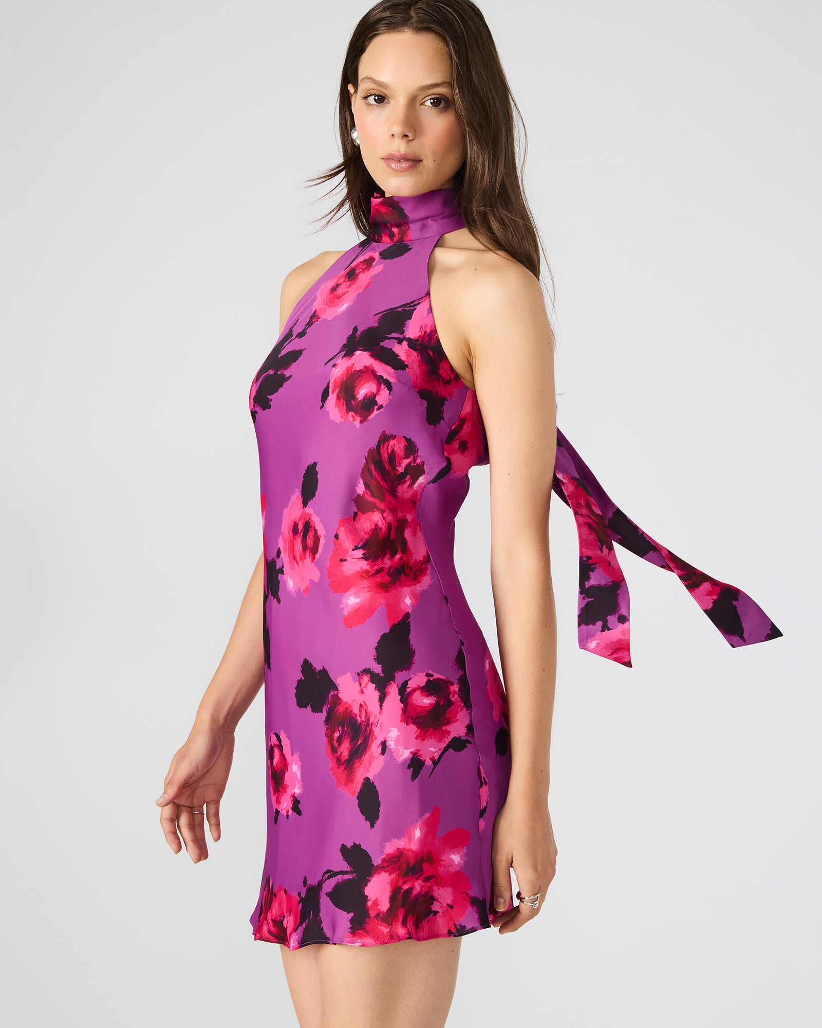 rose print dress bodycon Pink Floral Bodycon Dress Sleeveless Mesh