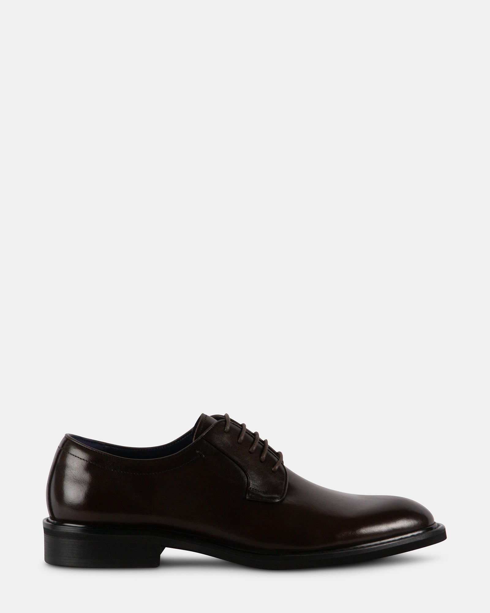 MARANA Brown Leather Slip-On Dress Shoes