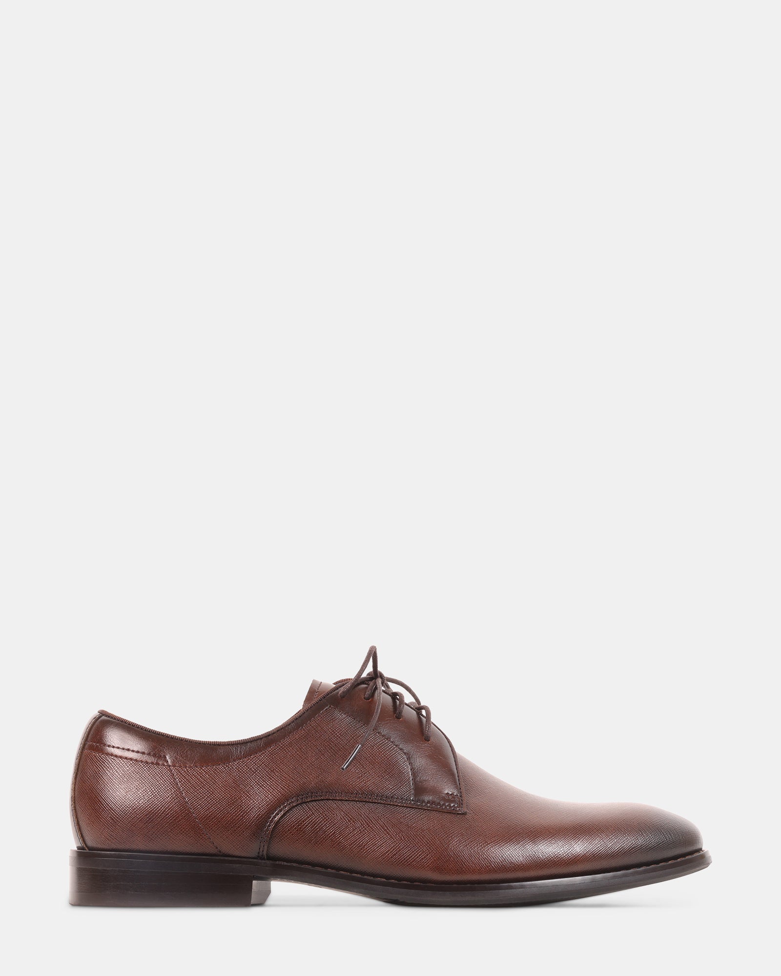 STINSON Brown Lace-Up Dress Shoes | Men's Designer Shoes  Steve Madden  Canada