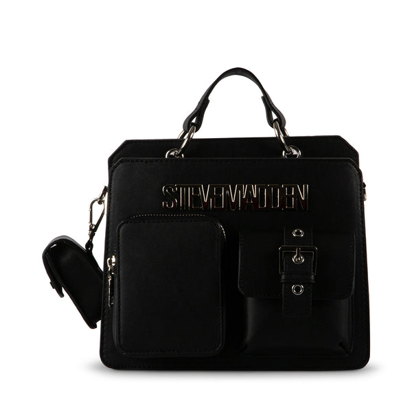 BEVELYNU Black Top Handle Bag Women s Designer Handbags Steve bevelynu-black-top-handle-bag-women-s-designer-handbags-steve