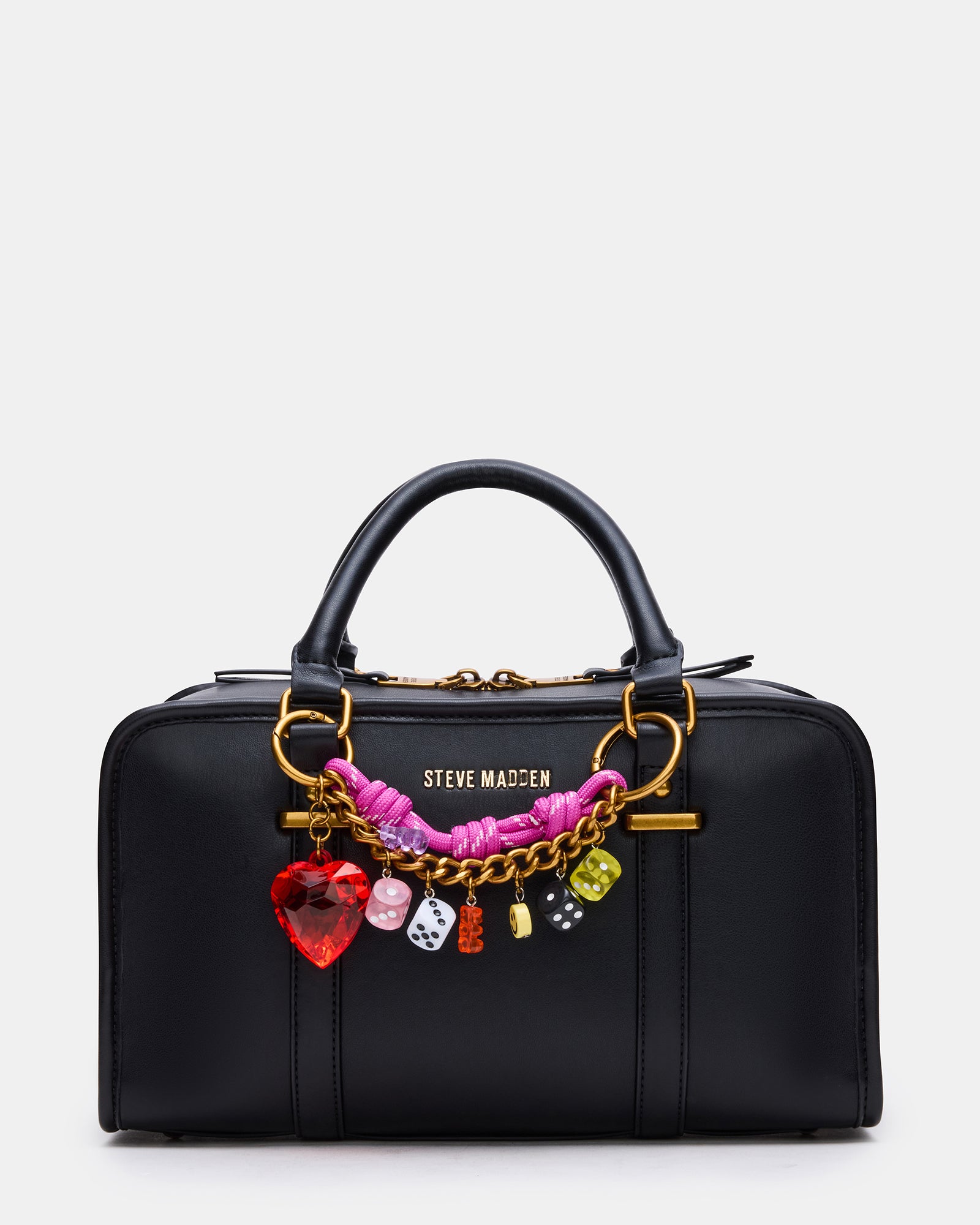 BSELAH Black Top Handle Crossbody Bag | Women's Designer Handbags
