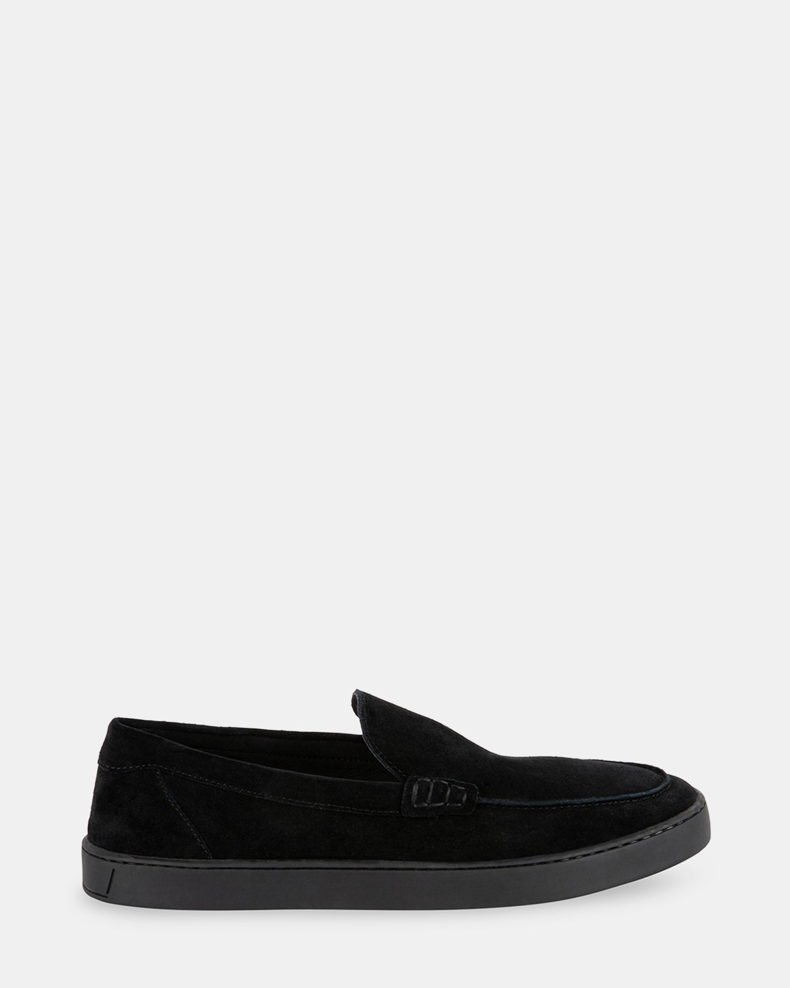 Suede Slip Ons Gills Black Suede Steve Madden Madden Shoes Gills