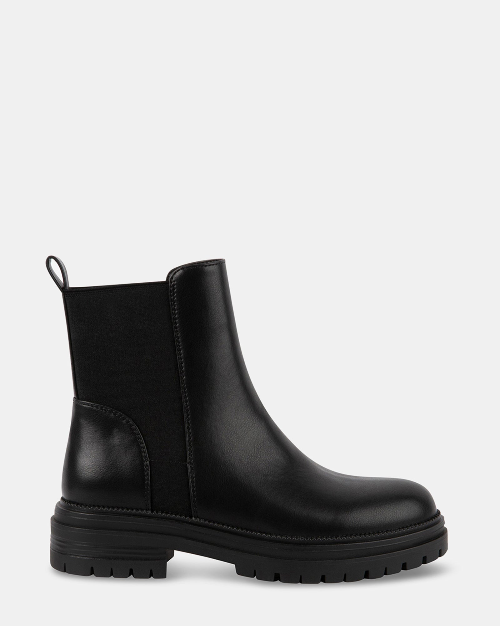 Chelsea Boots Steve Madden Boots Size Chart CHARGES Black Leather