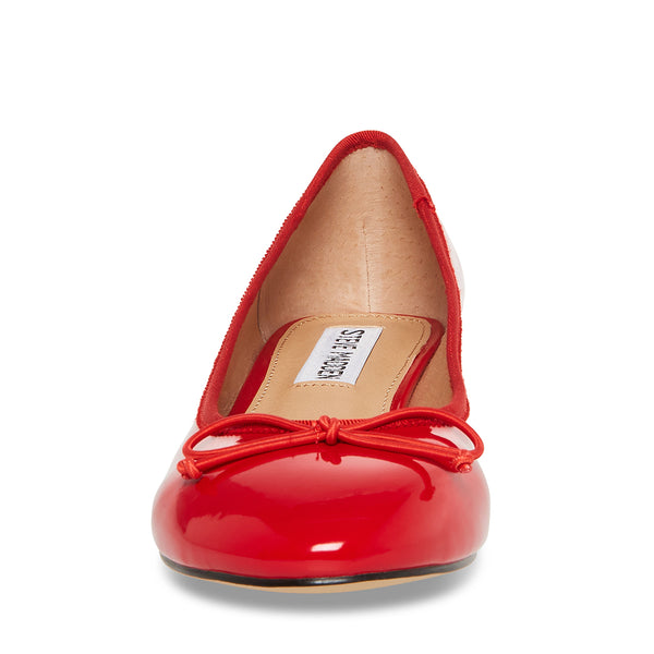 CHERISH Red Patent Low Block Heel Pumps  Women's Designer Heels – Steve  Madden Canada