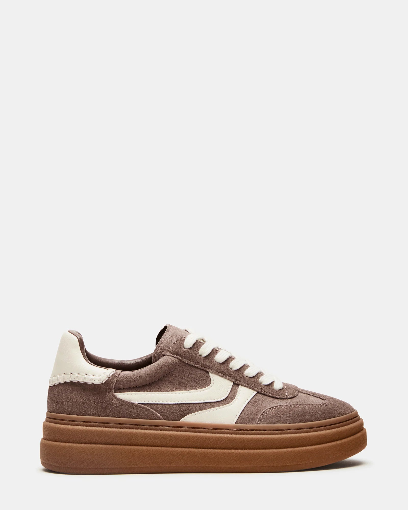 DODGE Taupe Multi Low-Top Platform Sneaker | Women's Designer DODGE Taupe Multi Low-Top Platform Sneaker | Women's Designer