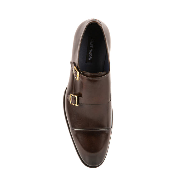 MORELLII Brown Leather Dress Shoe