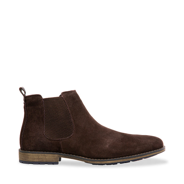 LINUS BROWN SUEDE - Men's Shoes - Steve Madden Canada