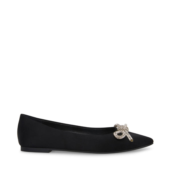 Designer black flat shoes Clearance