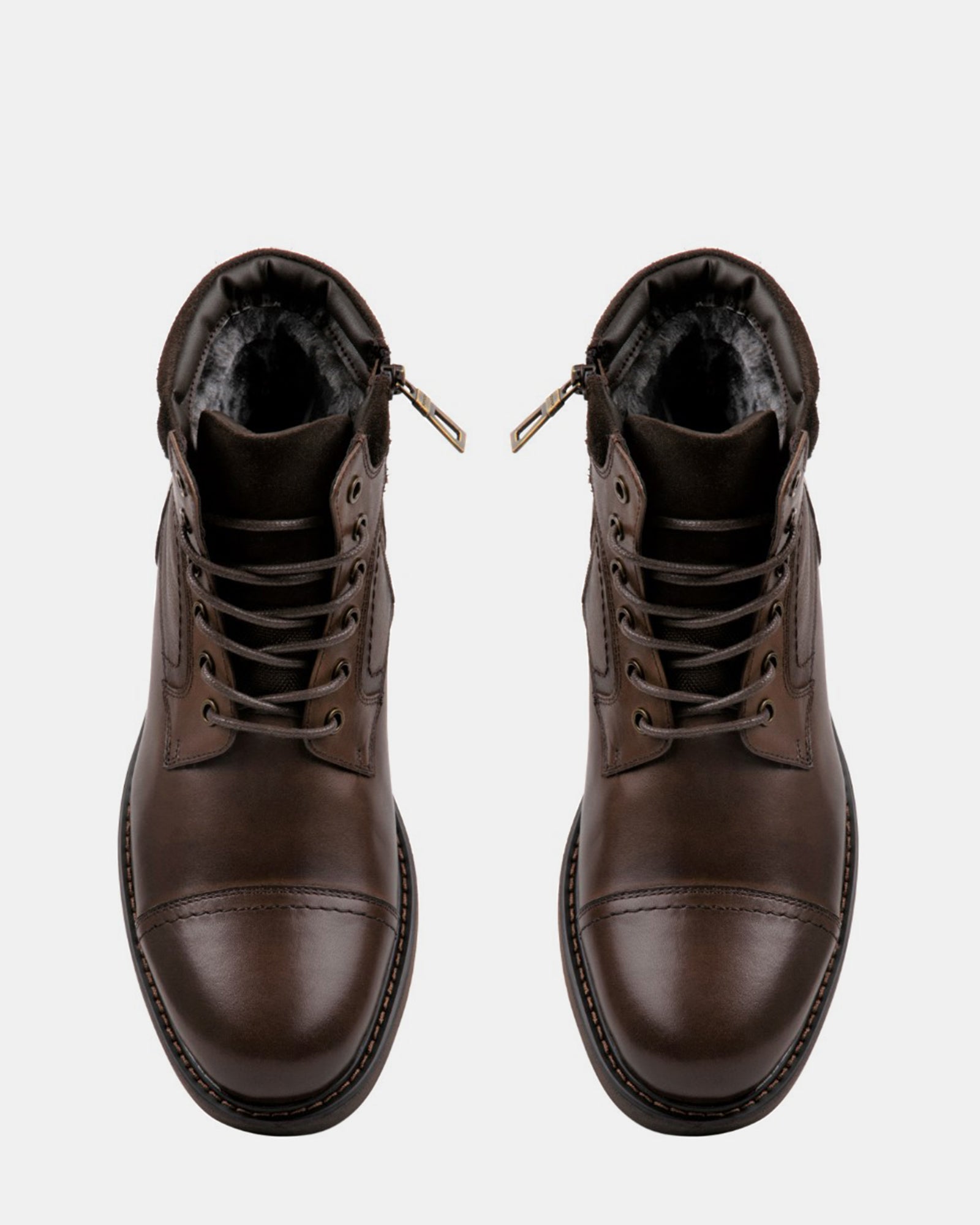 DARIN BROWN LEATHER - Men's Shoes - Steve Madden Canada