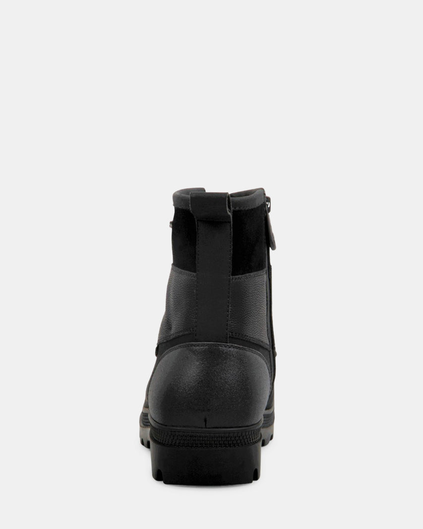 DAYLIN BLACK LEATHER - Men's Shoes - Steve Madden Canada