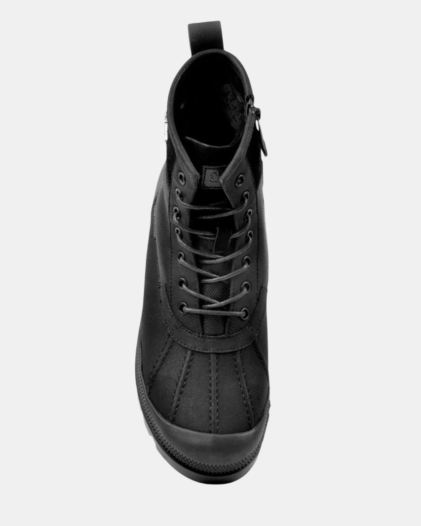 DAYLIN BLACK LEATHER - Men's Shoes - Steve Madden Canada