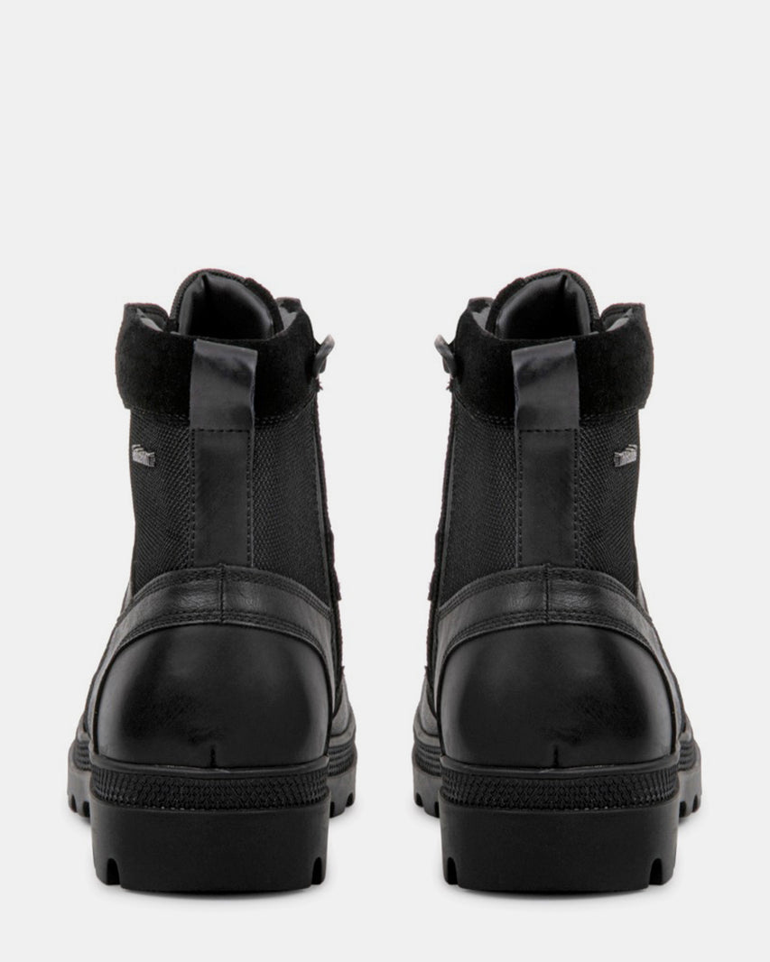 DRYSTAN BLACK LEATHER - Men's Shoes - Steve Madden Canada