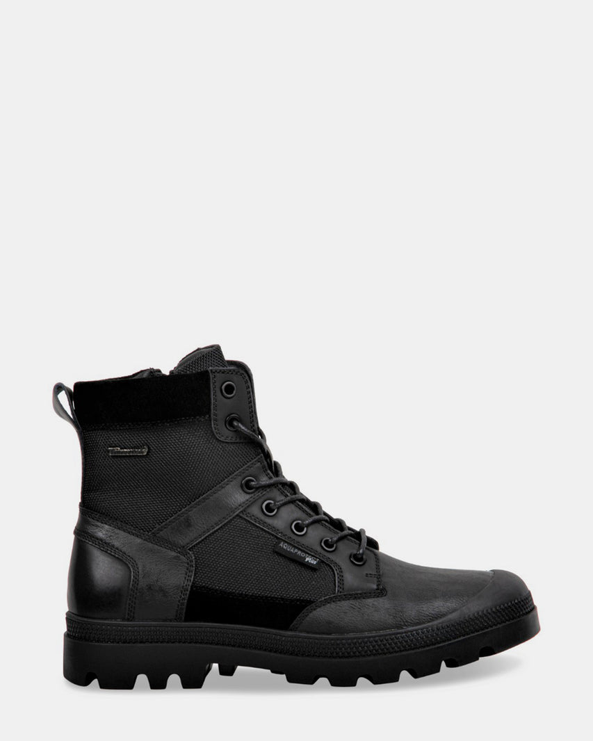 DRYSTAN BLACK LEATHER - Men's Shoes - Steve Madden Canada