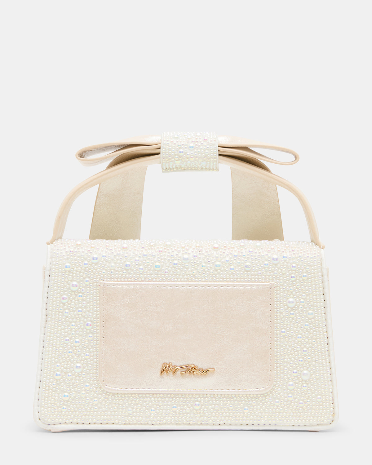 BOW FLAP MINI BAG PEARL - view 4