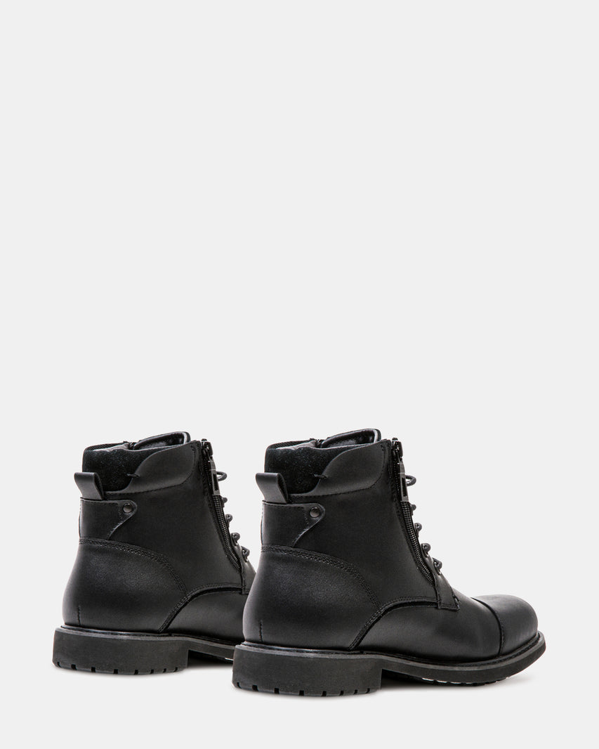 DRAVEN BLACK LEATHER