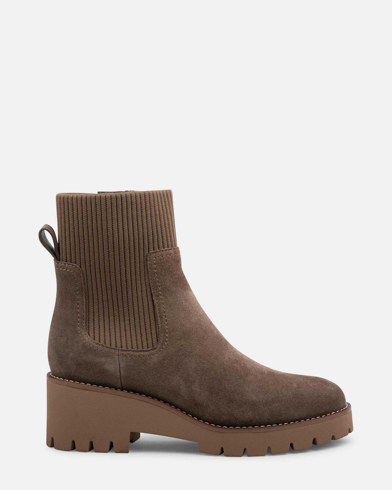 DELTA TAUPE SUEDE - Women's Shoes - Steve Madden Canada