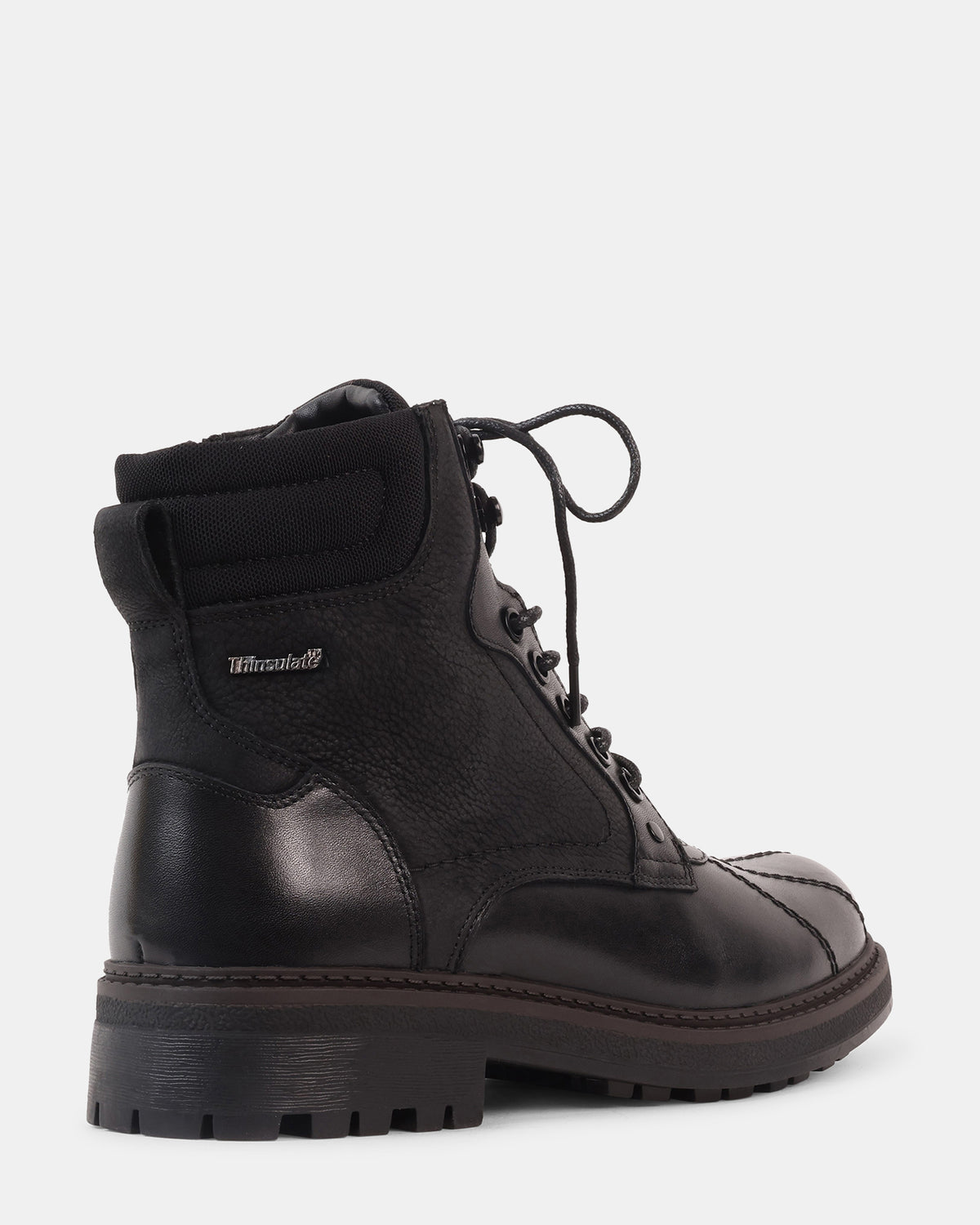 JENSEN BLACK LEATHER - Men's Shoes - Steve Madden Canada - view 7