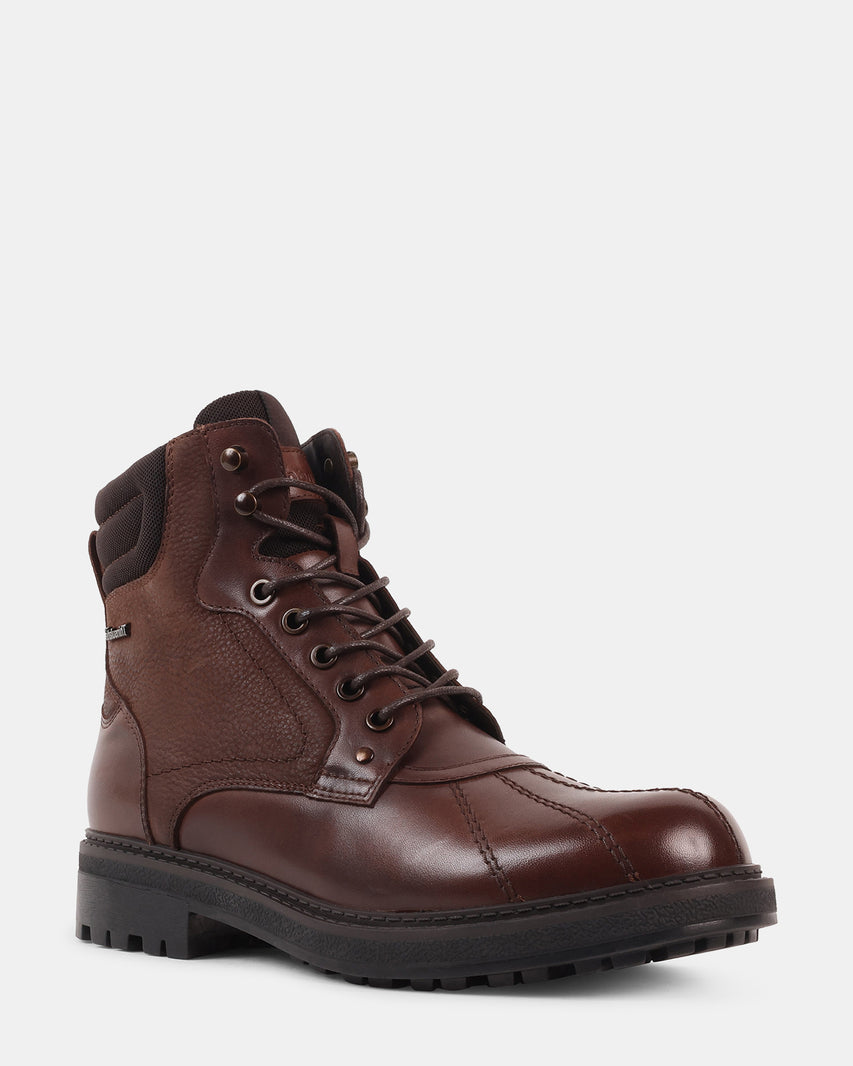 JENSEN BROWN LEATHER - Men's Shoes - Steve Madden Canada - view 2