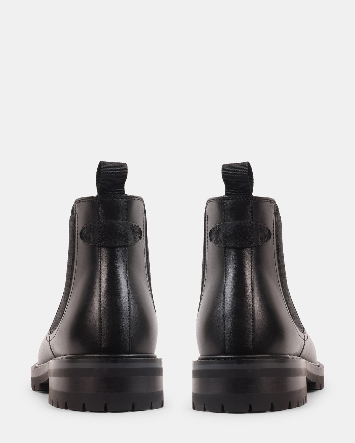 SILVIOO BLACK LEATHER - Men's Shoes - Steve Madden Canada - view 6