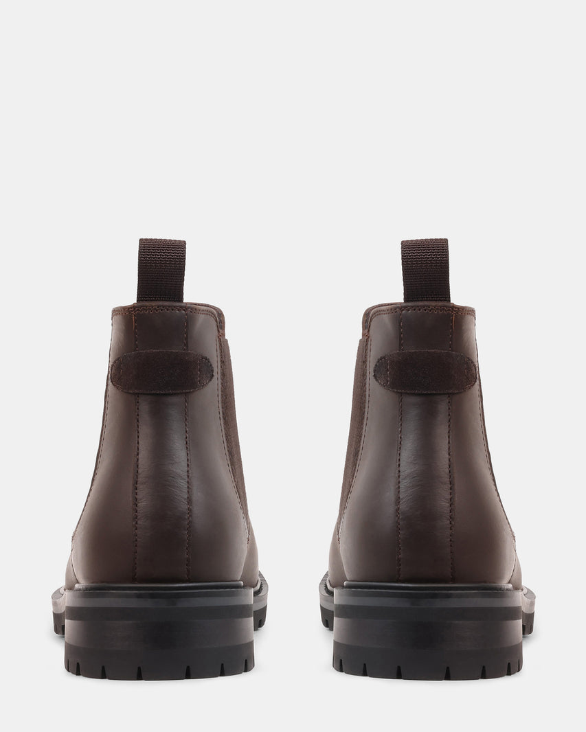 SILVIOO BROWN LEATHER - Men's Shoes - Steve Madden Canada - view 6