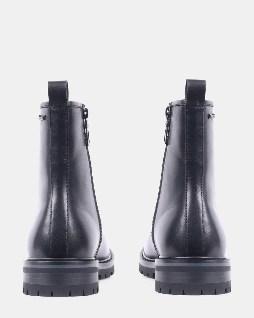 SEANN BLACK LEATHER - Men's Shoes - Steve Madden Canada - view 7