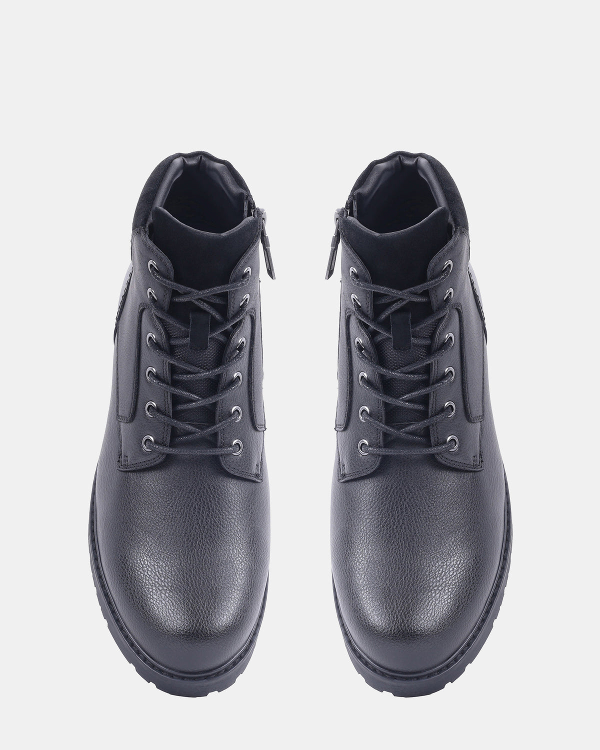 NALDO BLACK LEATHER - Men's Shoes - Steve Madden Canada - view 6