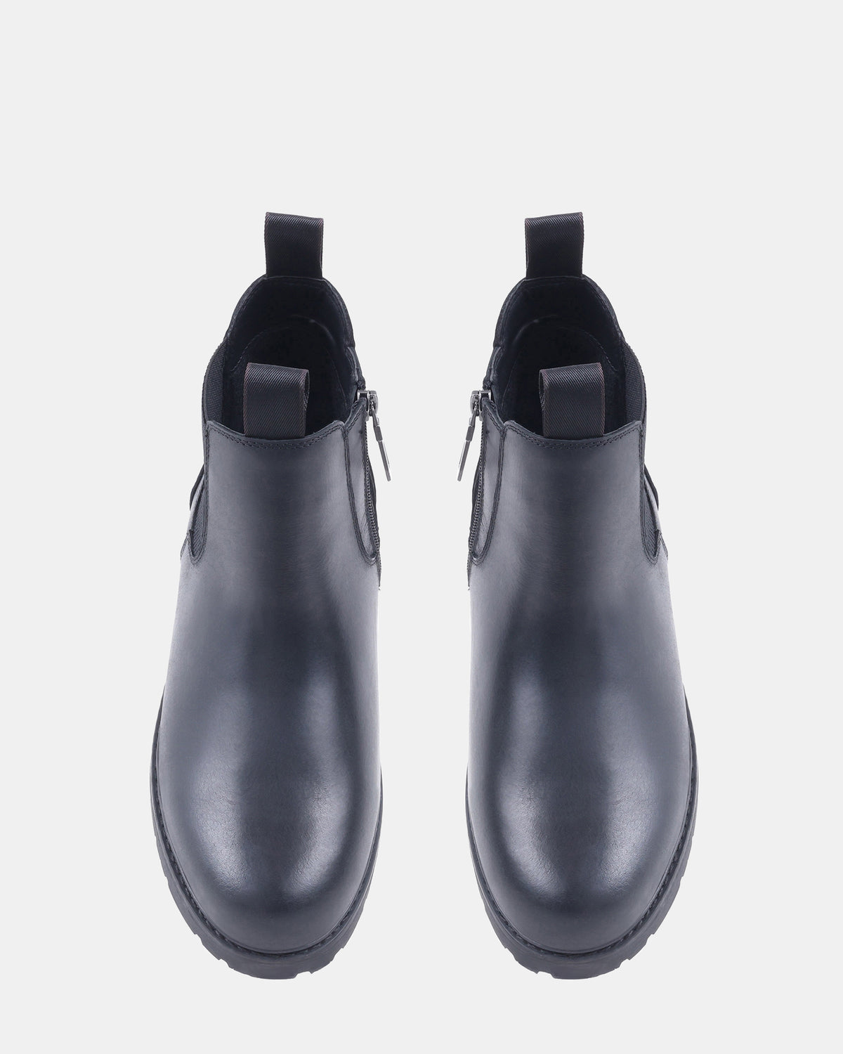 NICKYL BLACK LEATHER - Men's Shoes - Steve Madden Canada - view 6