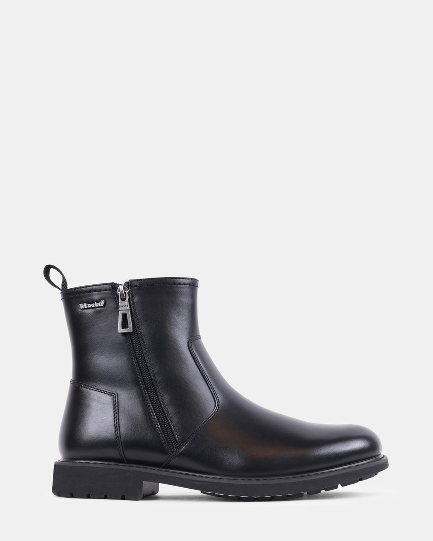 DAMIANI BLACK LEATHER