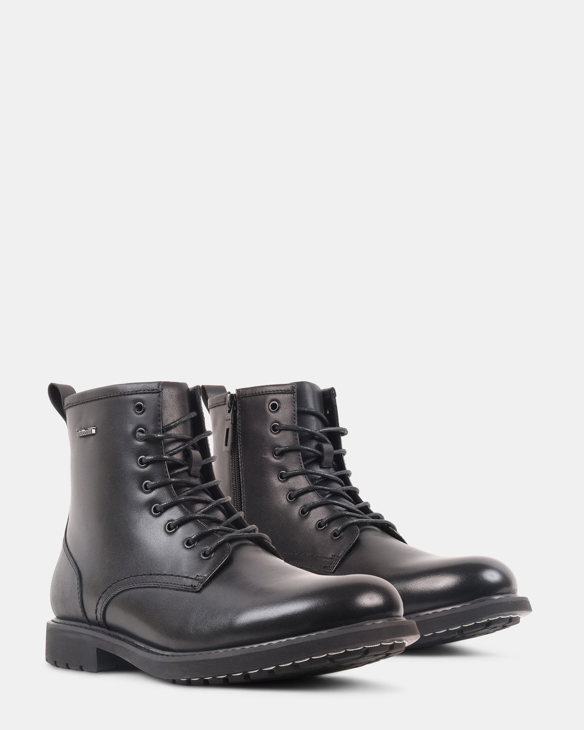DRACAR BLACK LEATHER - Men's Shoes - Steve Madden Canada - view 2