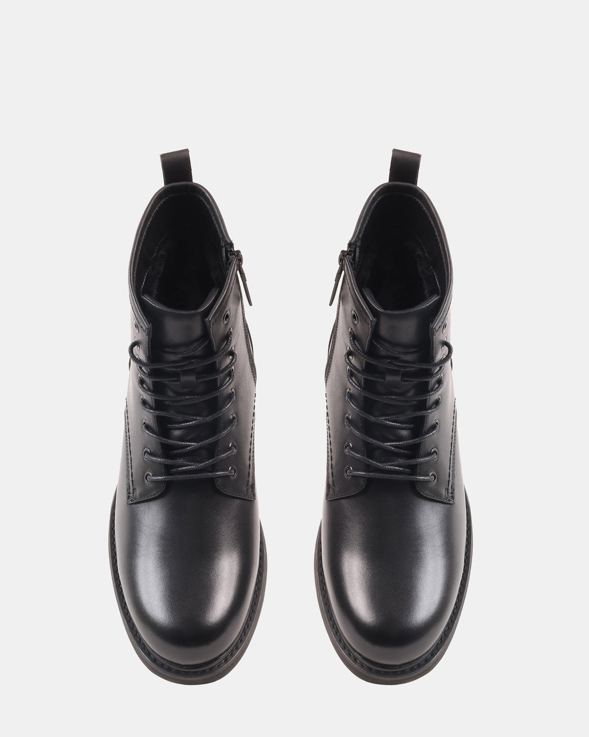 DRACAR BLACK LEATHER - Men's Shoes - Steve Madden Canada - view 6