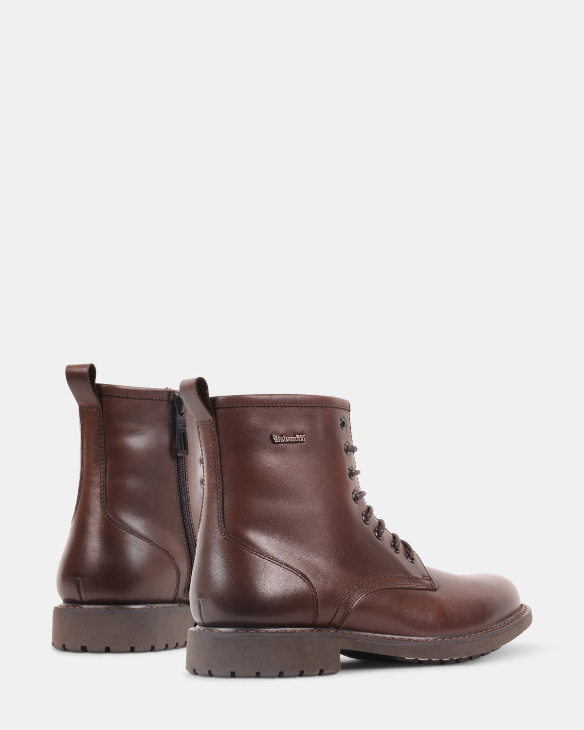 DRACAR BROWN LEATHER - Men's Shoes - Steve Madden Canada - view 7