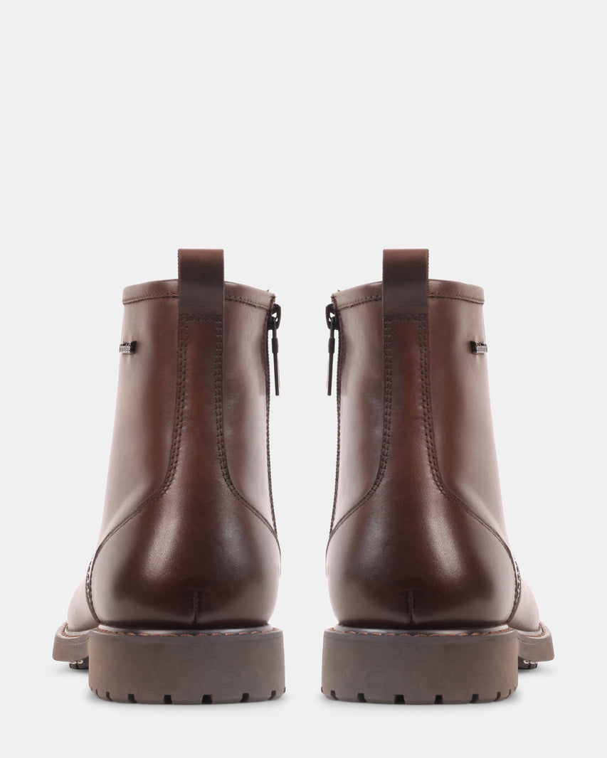 DRACAR BROWN LEATHER - Men's Shoes - Steve Madden Canada - view 5
