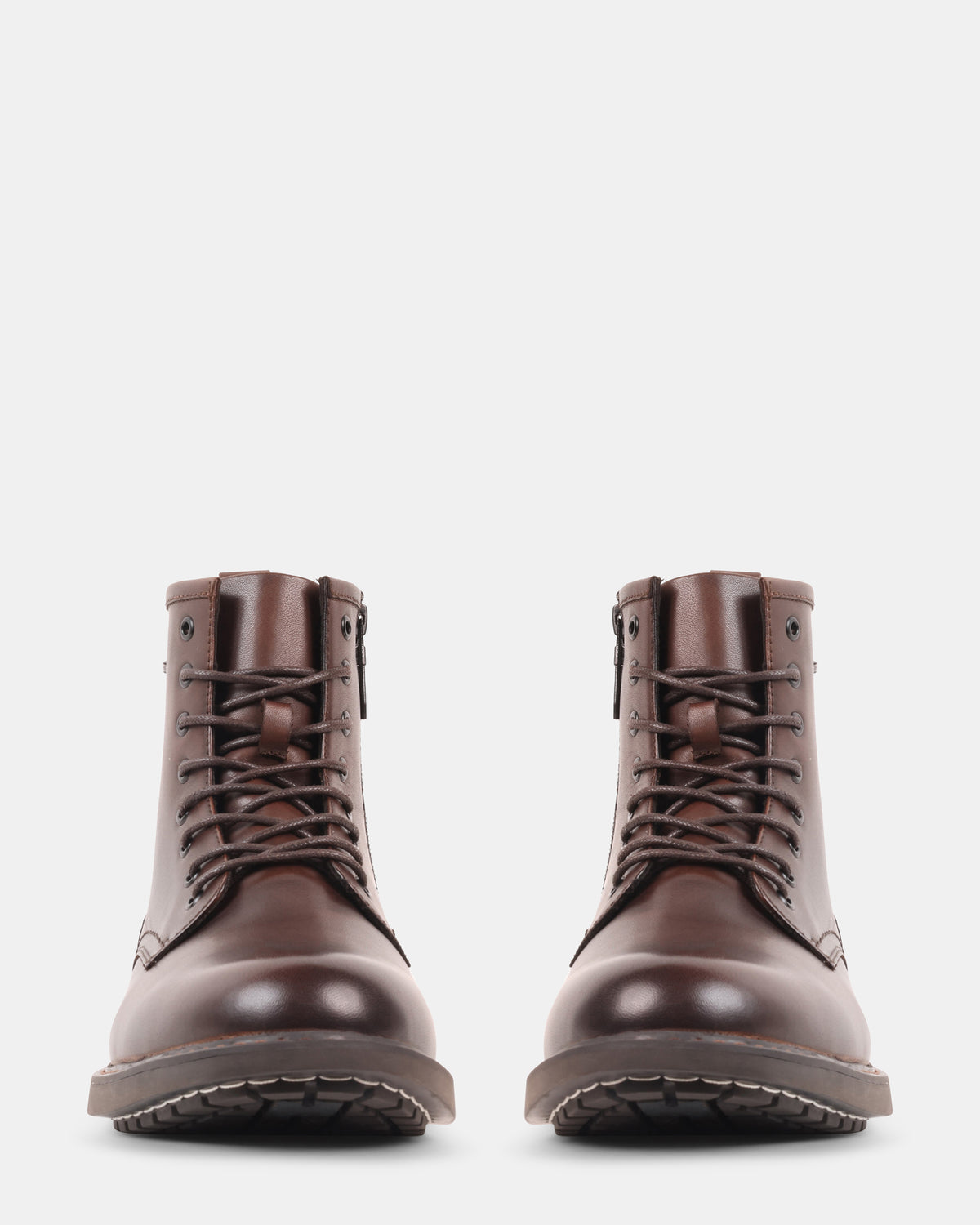 DRACAR BROWN LEATHER - Men's Shoes - Steve Madden Canada - view 3