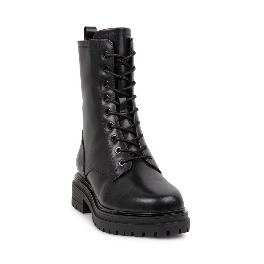 CLAIRE BLACK LEATHER - Women's Shoes - Steve Madden Canada - view 2
