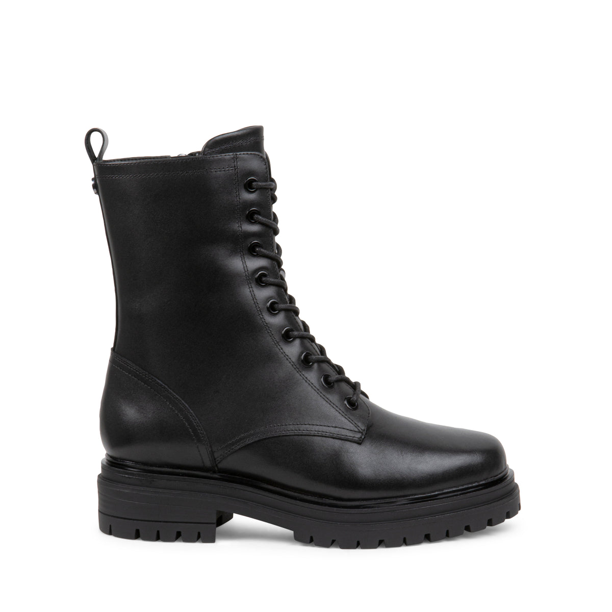 CLAIRE BLACK LEATHER - Women's Shoes - Steve Madden Canada