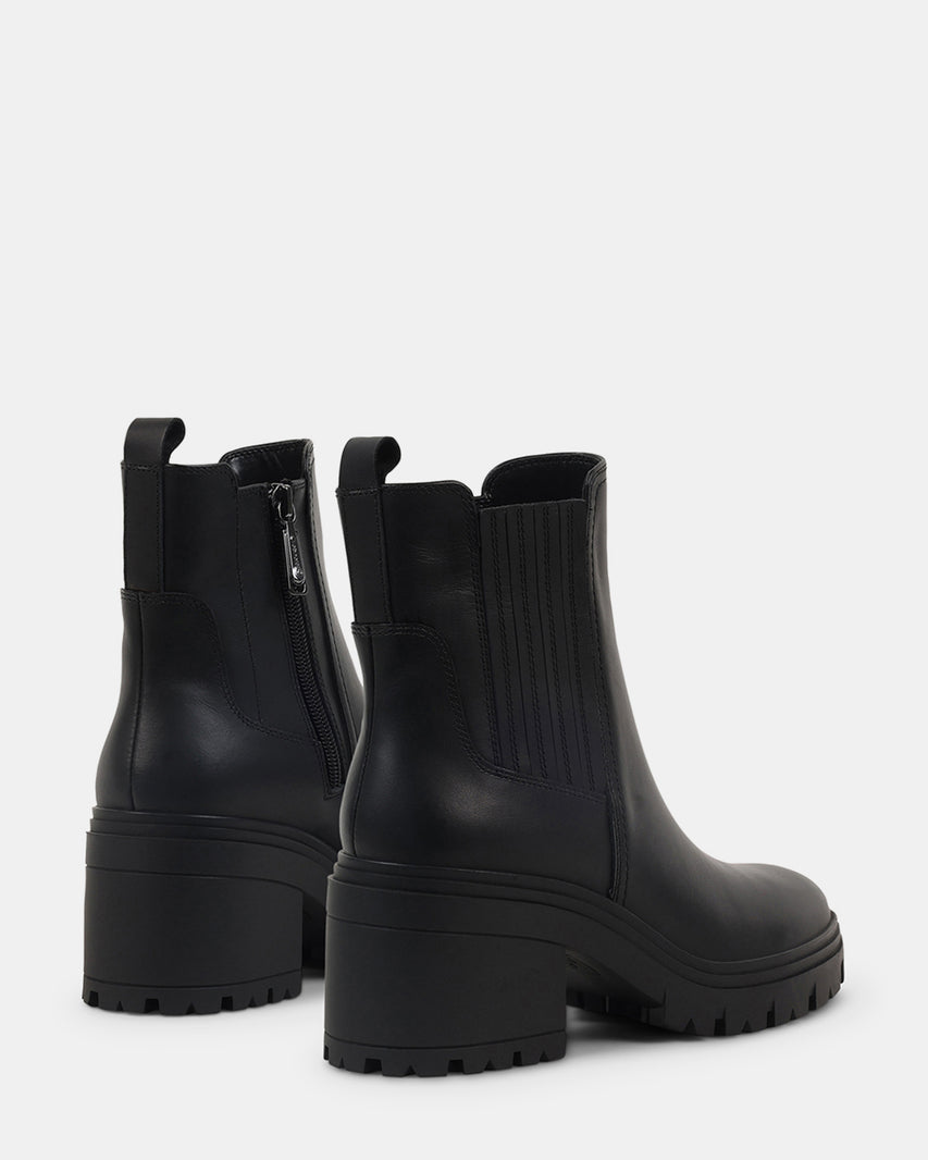 FLORETTA BLACK LEATHER - view 5