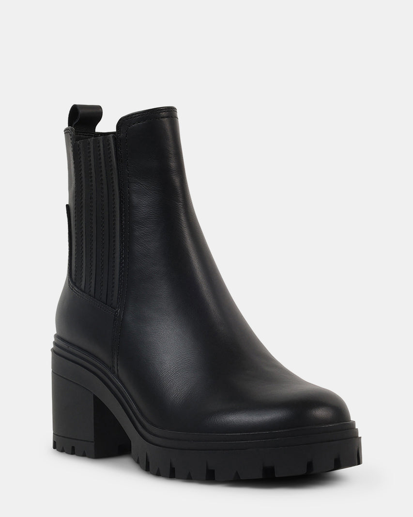 FLORETTA BLACK LEATHER - view 2