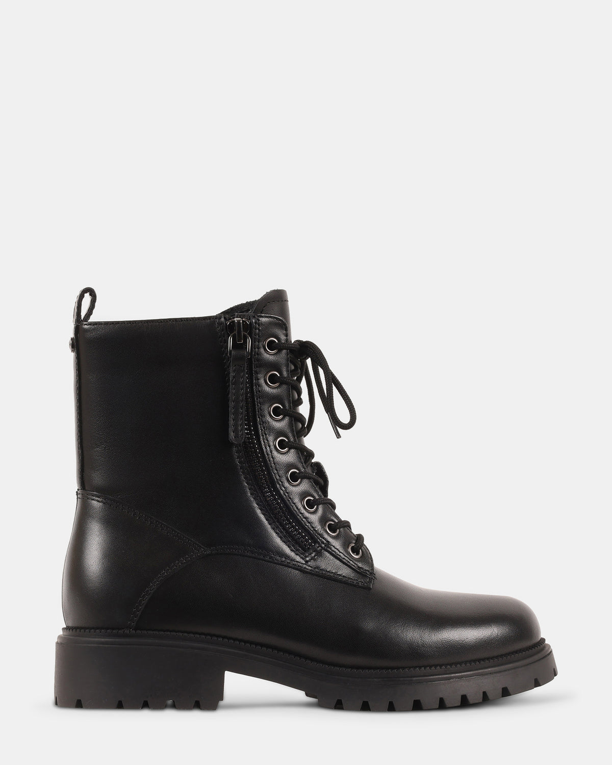 STELLAA BLACK LEATHER