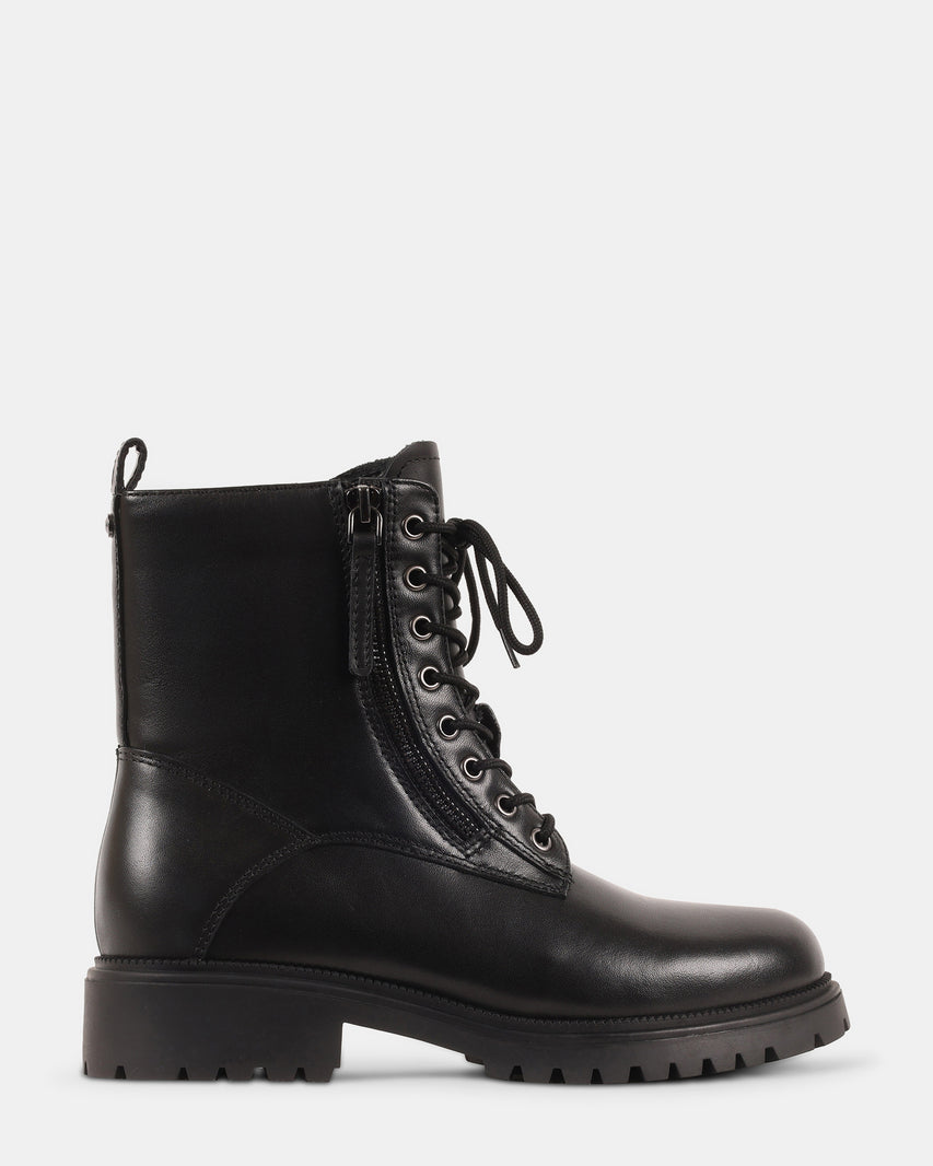 STELLAA BLACK LEATHER