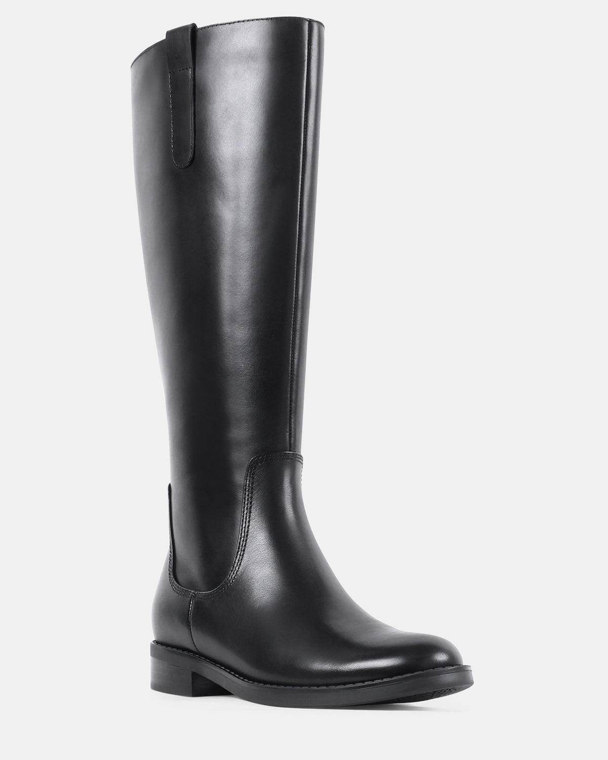 ELLYMAE BLACK LEATHER - Women's Shoes - Steve Madden Canada - view 2