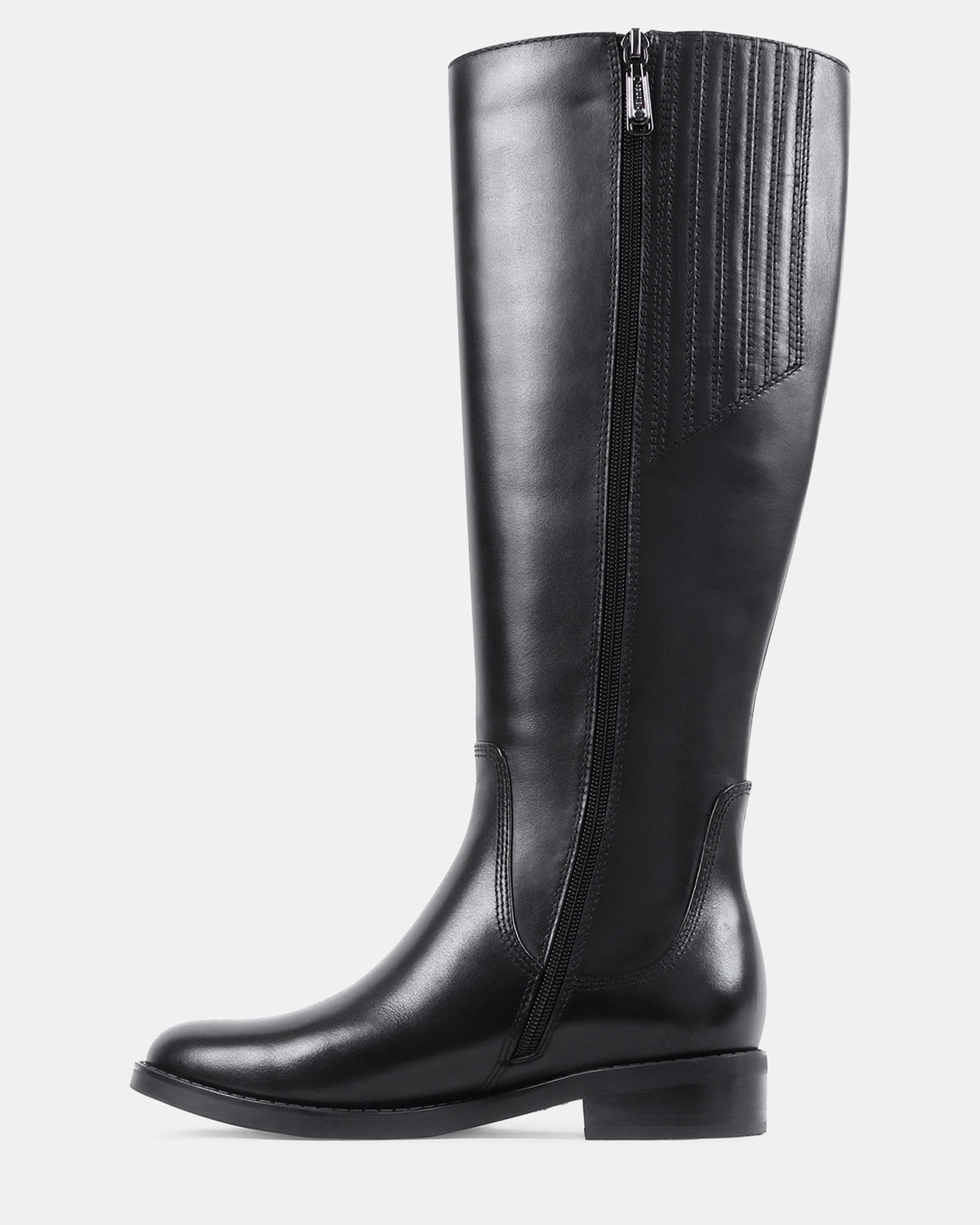 ELLYMAE BLACK LEATHER - Women's Shoes - Steve Madden Canada - view 4