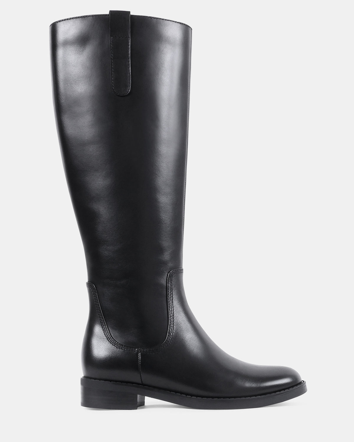ELLYMAE BLACK LEATHER - Women's Shoes - Steve Madden Canada