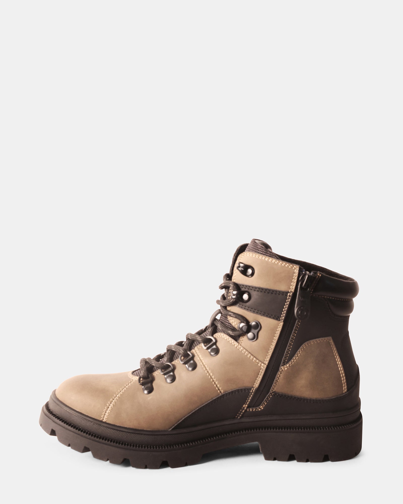 BRAM GREY LEATHER - Men's Shoes - Steve Madden Canada