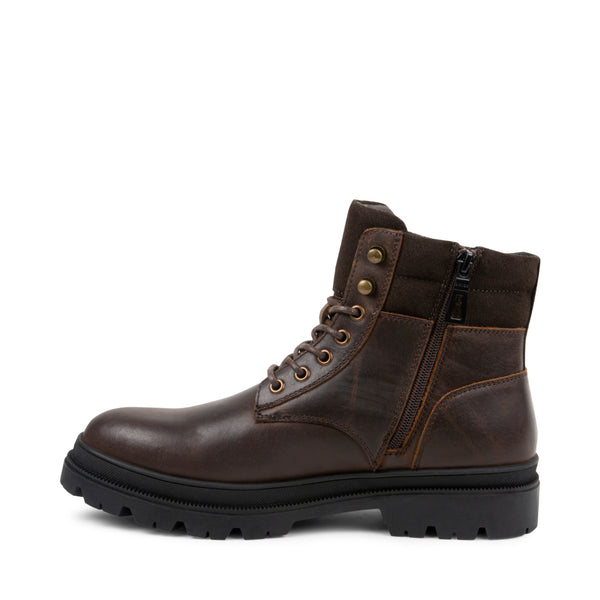 BYRON BROWN LEATHER - Men's Shoes - Steve Madden Canada