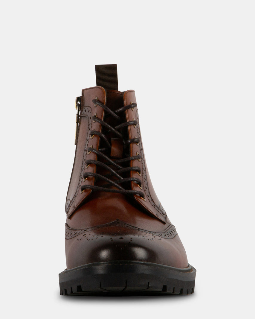 SANTOS TAN LEATHER - Men's Shoes - Steve Madden Canada - view 4