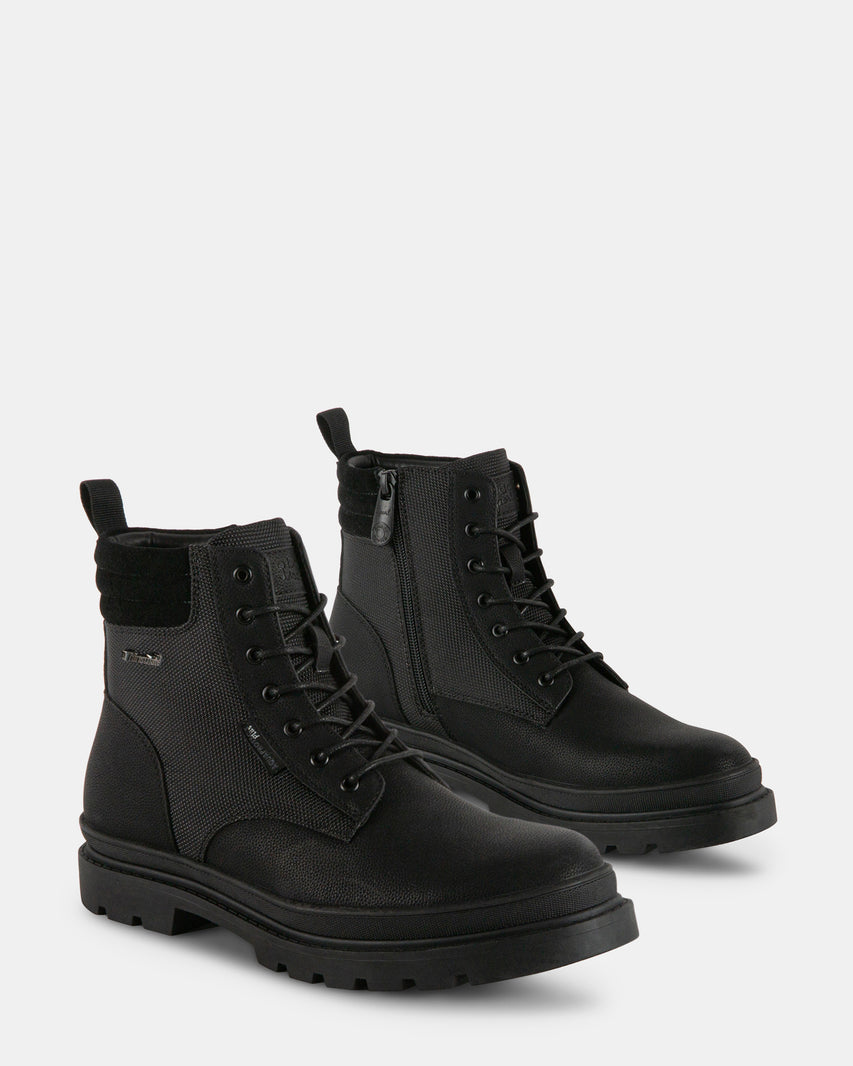 CEDRIC BLACK LEATHER - Men's Shoes - Steve Madden Canada