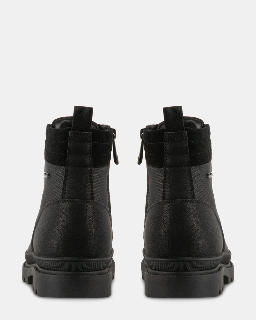 CEDRIC BLACK LEATHER - Men's Shoes - Steve Madden Canada