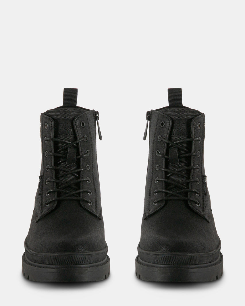 CEDRIC BLACK LEATHER - Men's Shoes - Steve Madden Canada